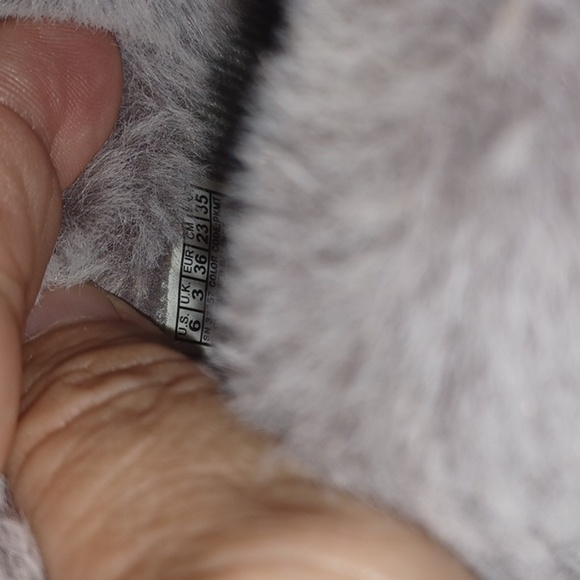 BOBS  Skechers Too Cozy Kitty Cat Slipper Gray Multi Size 6 - Picture 6 of 6